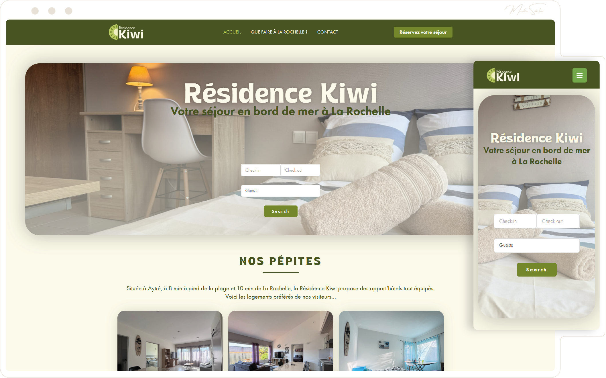 Image gallery marquee